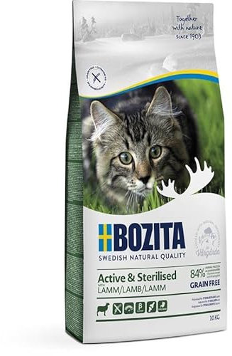Bozita Active & Sterilised Grain Free Lamb | 2 x 10 kg