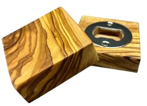 D.O.M. Flaschenöffner PARTY aus Olivenholz - Ohne Gravur