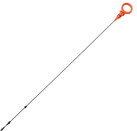 QUARKZMAN Ölmessstab Motor Ölstandsanzeige Für Audi A4 B7 2.0 TDI 1Stk | Schwarz, Orange, Metall, Kunststoff, Größe: 63,2 X 4,2 Cm, Für Audi A6 C6, OE: 03G115611AE