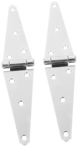 Gatuida 2pièces Lot De Charnières Robustes Pour Portails Charnières De Grange Kit De Quincaillerie Pour Clôtures
