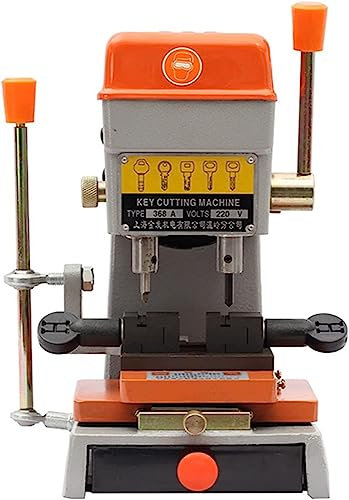 Key Cutting Machine 120W, Locksmith Equipment Universal Key Copy Tool Duplicating Cutting Machine for Door and Car Lock Key, Key Copy Machine