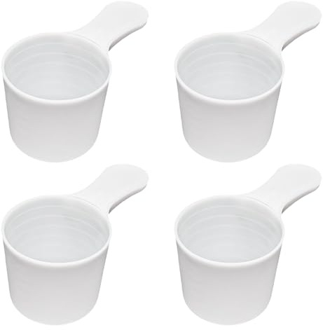 4 cucharas medidoras de plástico de 70 ml para café, cucharadas medidoras de proteínas, leche en polvo, cuchara de medición