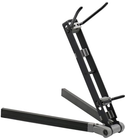 JOINPAYA Zusammenklappbarer Saxophonständer Aus Metall Tragbarer Faltbarer Saxophonständer Für Alto Saxophon Rutschfester Saxophonhalter Für Hause