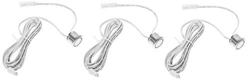 HOMSFOU 3 Stück Dimmschalter Berühren Led Light Strip Touch Led-lichtleisten-controller Steuerschalter Für Lichtleiste Flammhemmender Und Antioxidativer Pc Weiß