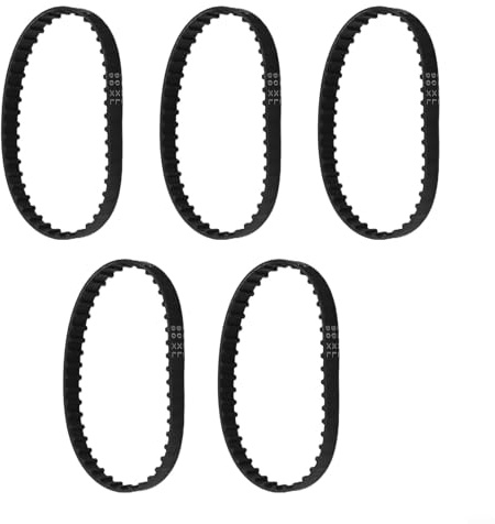 Lot de 5 courroies de rabot de rechange 90XL pour Black Decker DN75 DN750 KW750 SR600 SR600K - Dents trapézoïdales