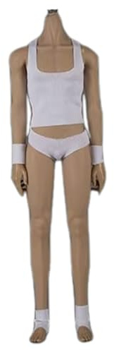 AZIDWERYQ Actionfiguren-Körper 12, schlanker männlicher Maßstab 1/6, Actionfigur, Abnehmbarer männlicher Puppenkörper mit Unterwäsche-Set, Stütz- und Gelenkmodell, Flexibles Zeichenmodell, kein Kopf