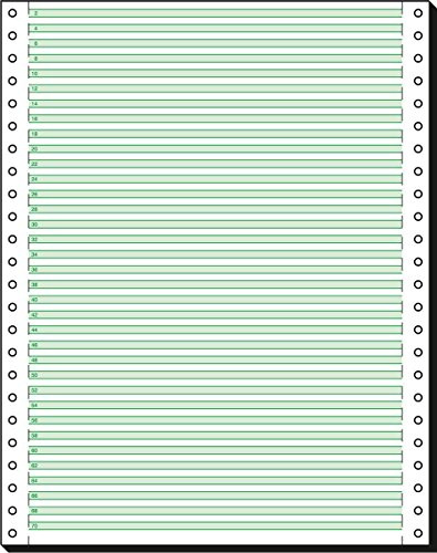 Sigel 12247 ändlöst papper 12 tum x 240 mm (A4 hög), 60 g, 2000 ark LP, 1 st. med läslinjer