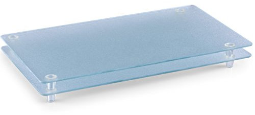 Zeller 26207 Glasschneideplatten-Set 2-tlg. f.4-Plattenkochfeld, ca. 52 x 30 x 3 cm, Herdabdeckplatten