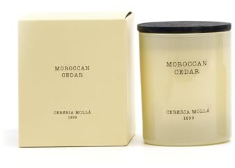 cerería mollá Boutique Candle in Jar Round 3 Wick Candle, Vegetable Wax, Scented Fig Tree
