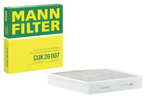 MANN-FILTER CUK 26 007 Filtro aria cabina - Filtro Antipolline con Carbonio attivato - per Autovetture + veicoli commeriali