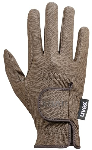 uvex sportstyle - elastisk ridhandske för dam och herr - mycket bra grepp & hållbarhet - anpassad för pekskärm - brown - 8