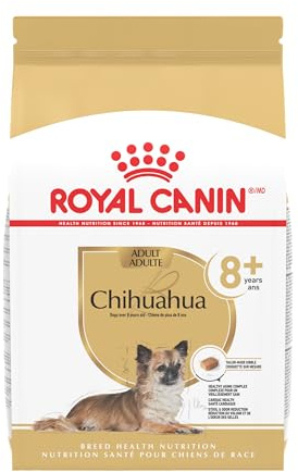 Royal Canin Chihuahua Adult 8+ Breed Specific Dry Dog Food for Senior Dogs, 2.5 lb. bag