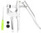 Button Snap Pliers with Accessories, Metal Clothing Button Snap Pliers, Hand-held Pliers Tool, for No-Sew Button Snap Fastener Press Attacher Punch, Clothes Sewing, Rain Coat Crafting, Home Use