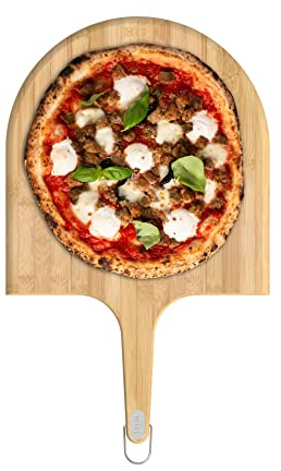 Witt Pizzaschieber aus Holz – 30,5 cm Pizzaschieber für hausgemachte Pizzas, perfektes Pizzabrett zum einfachen Umfüllen, idealer Pizzaschieber zum Backen und Servieren