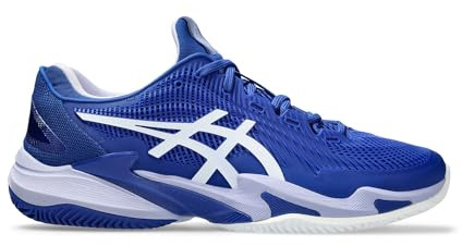 ASICS 1041A362-961 Court FF 3 Novak Clay Men ASICS Blue/Fresh AIR UK 13