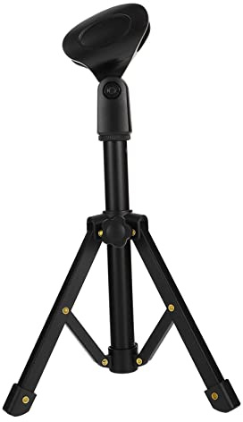 BESTonZON Mikrofonstativ Tischständer Mikrofonständer für Desktop Mikrofonhalterung mit Stabilem Stand für Konferenzen Online-chats und Live-übertragungen