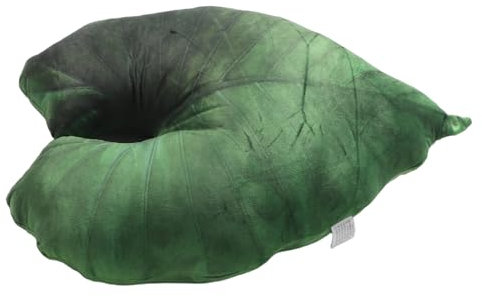 Amosfun Blattförmiges Dekokissen Realistisches Blattform Kissen Für Schlafzimmer Und Wohnzimmer Weiches Plüsch Kissen Aus Langlebigem Pp-Baumwolle Wohnaccessoire Für Pflanzenliebhaber