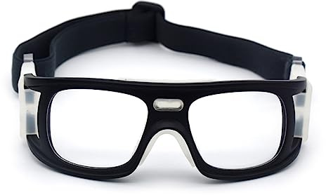 Qsvbeeqj Lunettes de sport professionnelles Lunettes de protection pour adultes Lunettes de basket-ball pour hommes femmes avec sangles réglables Sports Lunettes de protection Enfants