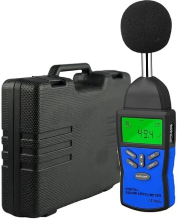 Sonómetro de precisión BT-882A, comprobador Digital de decibelios, para medición de Volumen de Ruido de 30 a 130 dB, con ponderación rápida/Lenta A/C