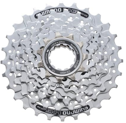 Zahnkranz-Kassette Shimano HG-51 8-fach 11-13-15-17-19-21-24-28 Zähne