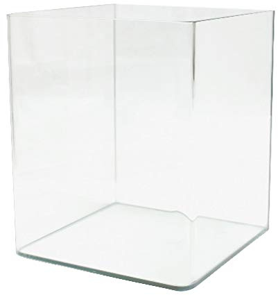 Amtra Nanotank 20 - Réservoir d'Aquarium 20 L - Boîtier en Verre Extra Clair 25 x 25 x 30 cm - Réservoir pour Poissons Rouges Ou comme Réservoir des Tortues pour Tortues d'eau avec Tapis Absorbant