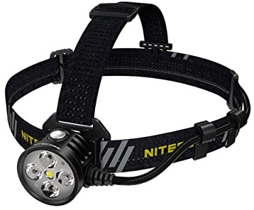 Nitecore HU60 - Linterna de cabeza con control inalámbrico