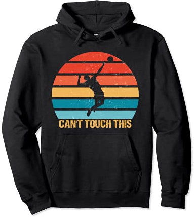 Beachvolleyball Strandball Design | Cooles Strand Volleyball Pullover Hoodie