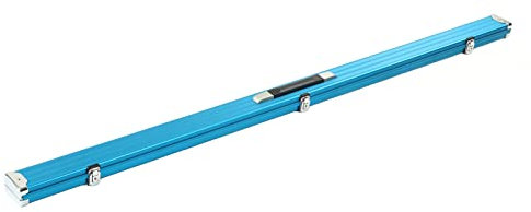 Focket Billard-Queue-Tasche, Billard-Pool-Queue-Stick-Tragetasche, Aluminiumlegierung, Schutzfunktionen (Blau)