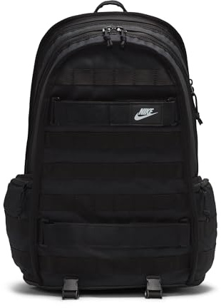 Nike FD7544-010 sportkläder RPM sportryggsäck herr svart/vit storlek MISC, Svart/Svart/Vit, MISC, Sport