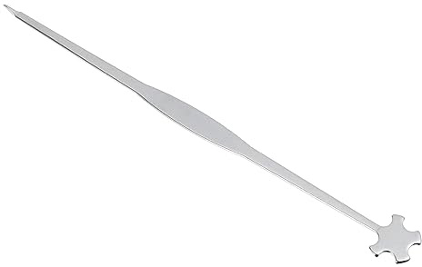 Geigenwerkzeug aus Legierung, Silberner Klangpfostenhaken für Violine | Stimmstock Einstellhaken für Bratsche, Präzises Zubehör für Instrumentenwartung, Angenehmes Handling