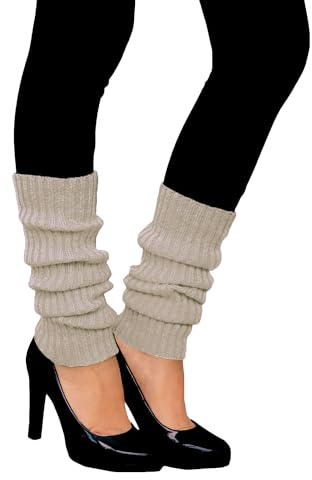 Oblique Unique® Sexy Damen Bein Stulpen Strümpfe für 80er Jahre 80s Motto Party Fasching Karneval Tanzen Aerobic Kostüm Accessoires