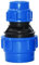 MiJunHD Conector recto reductor de tubería de polietileno, 63 mm a 40 mm, conexión de manguera de plástico, accesorios rápidos para riego de jardín y agricultura (1 pieza)