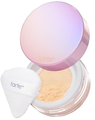 tarte creaseless setting powder – Loose Face Powder, Lightweight Oil-Absorbing Formula for Longwear Finish, Vegan & Cruelty-Free, full size, yellow