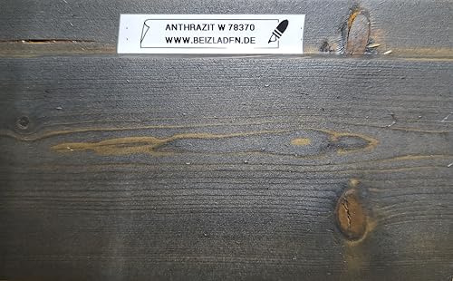 Beize, Holzbeize, Wasserbeize anthrazit W78370 (anthrazit, 1000 ml)