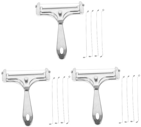 Cabilock 3 Juegos De Herramientas Para Cortar Queso Utensilios De Cocina Suministro De Cocina Cortador De Queso Chef Mantequilla Cortadores De Mantequilla Cortadores De Cocina