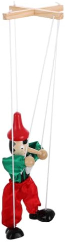 JOINPAYA Toy Schnur Marionette Kinder Puppen Kinderpuppe Kinder Spielsachen Holzspielsachen Puppentheaterdekoration Детские Игрушки Spielzeug Zubehör Für Puppenspiele Holzpuppe Handpuppe Stoff
