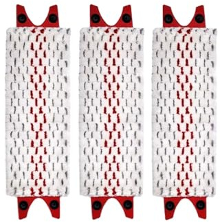CIENUWPD Serpillère en Microfibre réutilisable, essoreuse à Plat, Remplacement, séchage Rapide, Lavable en Machine pour Vileda UltraMax(3PCS)