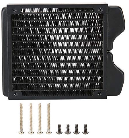 12-Rohr Kühlkörper mit Gewinde Wasser kühlung Heizkörper für Computer/Schönheit Instrument (120 mm)