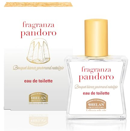 Helan Fragranza Pandoro - Profumo Donna Eau de Toilette Gourmand Natalizio con Note Dolci di Vaniglia, Zucchero a Velo e Limone - Profumi Donna per Idee Regalo Natale Avvolgenti, Made in Italy, 30 ml