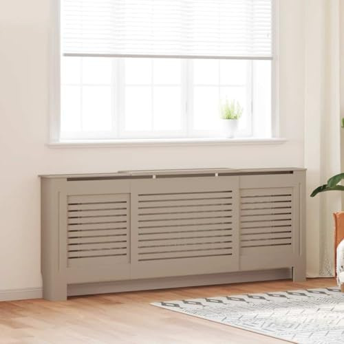 Logeirevo Radiator Cover Heater Cover Cabinet Shelf, Modern Design Household Appliance Heating Accessories, 80.7x8.1x32.1,-847