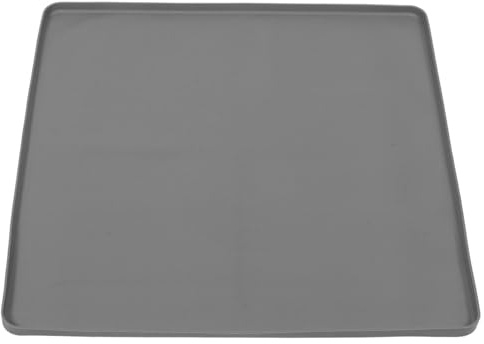 iplusmile Tapis en Silicone Bac de Récupération D'eau Antidébordement Protection Étanche du Sol avec Bord Surélevé pour-sol et Salle de Bain pour Déshumidificateur