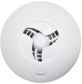Airflow iCONsmart 30 MST 125mm Bathroom Extractor Fan with Bluetooth App Control, PIR Motion Sensor & Timer, 10–42 l/s, IPX5, Quiet Mark, Wall & Ceiling Mounted, 5-Year Warranty