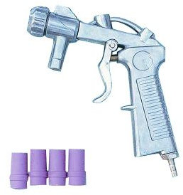 Profi Sandstrahlpistole incl. 4 Keramikdüsen