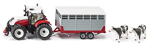 Siku 3870 - Steyr mit Viehanhänger