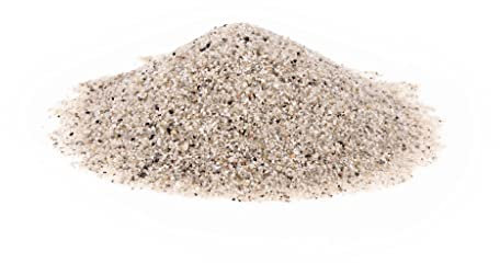 TM Aquatix Aquarium Sand Gravel for Aquarium Natural Substrate Soil Perfect for Plant Growth 1-2mm (15kg, Grey)