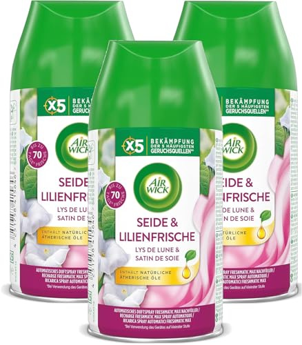 Air Wick Freshmatic Max Nachfüller 3x Seide & Lilienduft 250ml