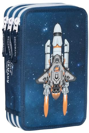 BECKMANN 3-Fold Pencil Case Space Mission