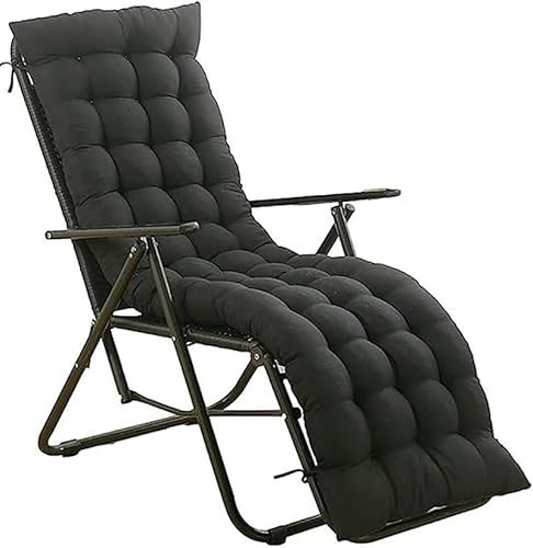 MeRcri Sonnenliege Auflage Gartenstuhl Auflage Schaukelstuhlkissen Hochlehner Stuhlkissen Sitzbezug Bank Rückenkissen Tatamimatte Kissen Liegestuhl Auflage Relaxstühle Kissen (Color : #15-170x53cm)