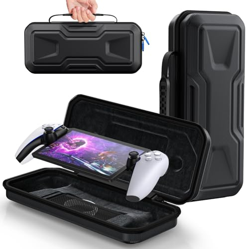 FYOUNG Étui de Protection pour PlayStation Portal, Rigide Portable Sac à Main de Voyage Ensemble Complet de Housses de Protection Accessoires pour PS5 Portal
