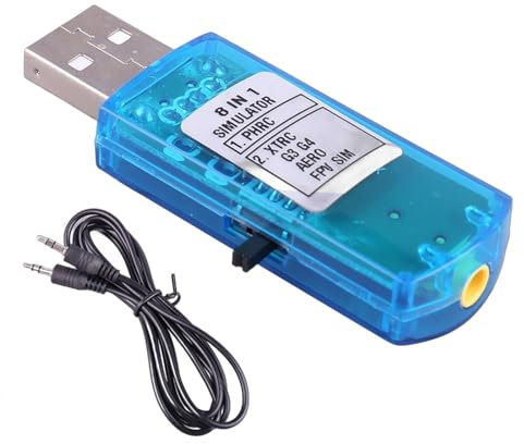 AZ5.0 USB Flugsimulatoren Computer Flugemulatoren Für XTR5 FMS FPVS Flugzeughubschrauber Starrflügelflugzeug Hubschrauber Quadcopter Controller